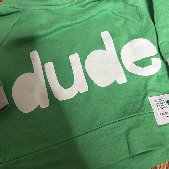 Purl Lamb Adorable “Dude” Baby Boy Set 6-12m - Picture 4 of 7